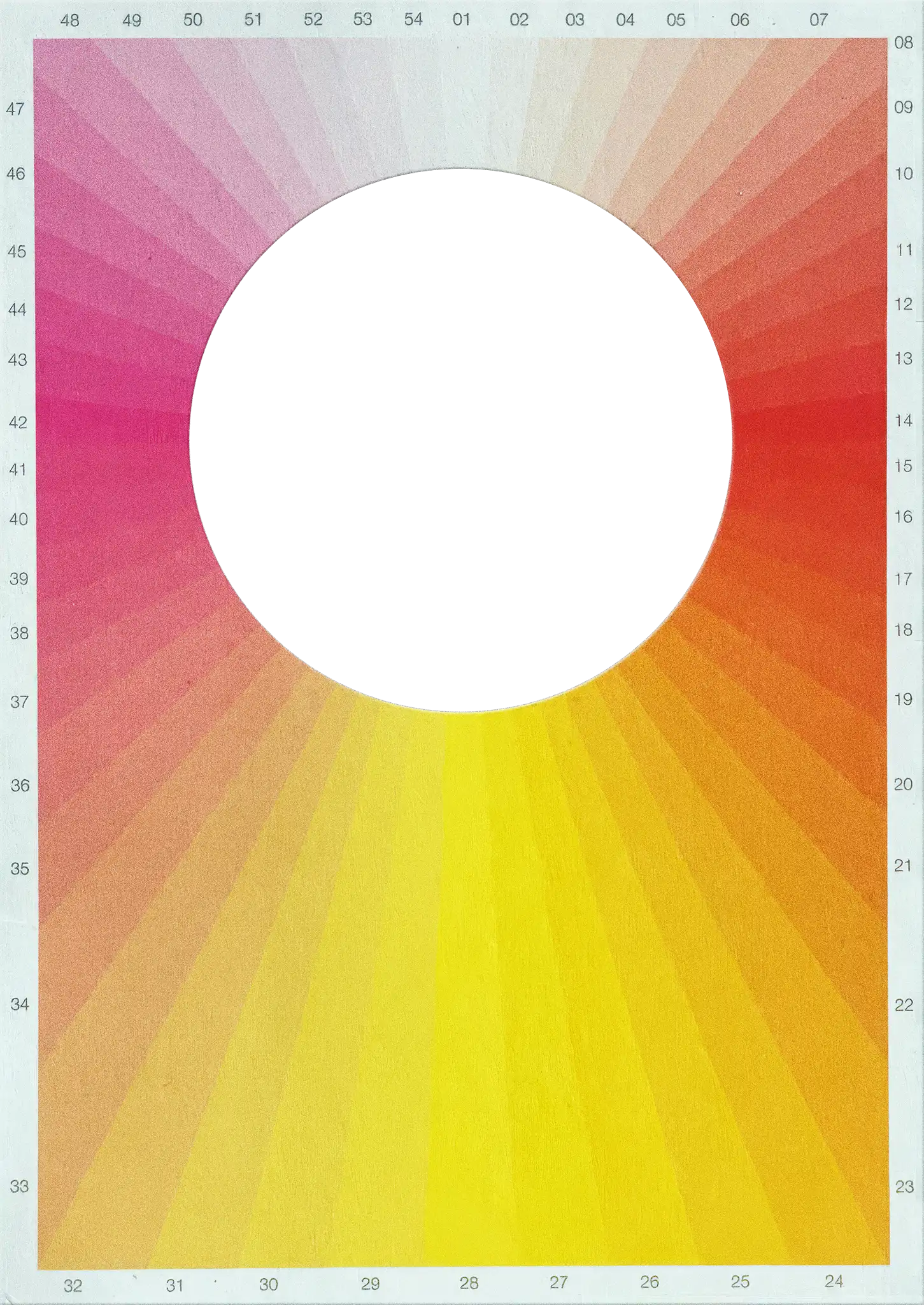 Sunset Meter postcard<br> Macarena Ruiz-Tagle, 2025