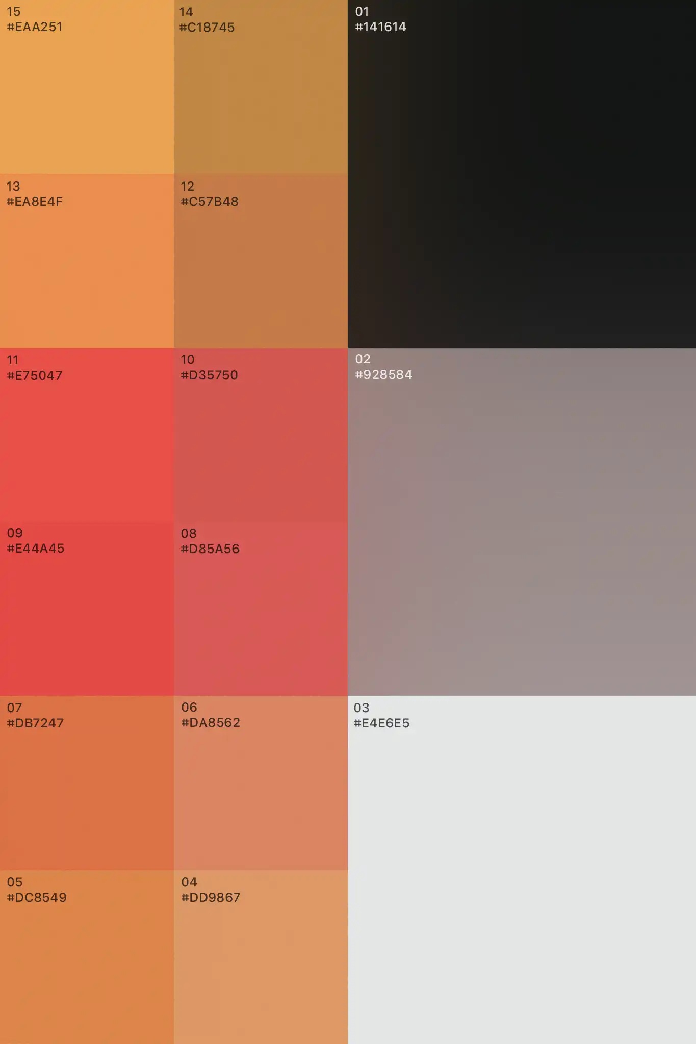 To Live And Die In LA poster<br> color palette, 2026